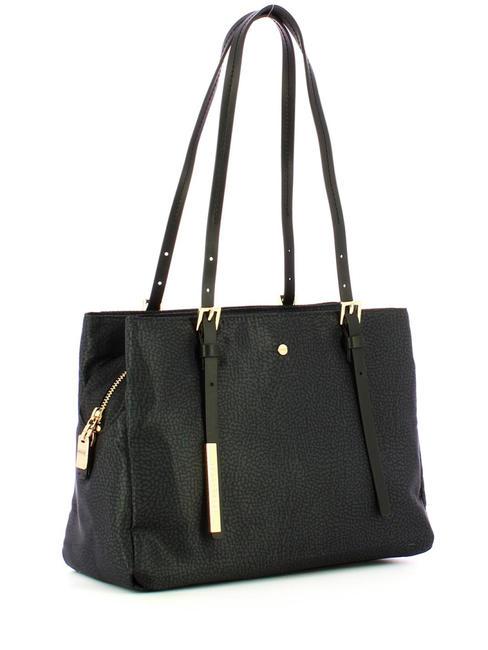 L'ECOLE NYLON Shopper de hombro, con bandolera negro oscuro - Bolsos Mujer