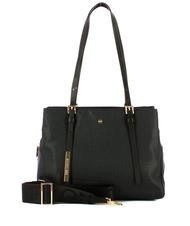 BORBONESE L'ECOLE NYLON Shopper de hombro, con bandolera negro oscuro - Bolsos Mujer - 3
