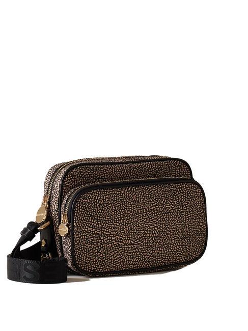 CAMERA CASE SMALL ECO LINE  Bolsa de hombro OP / NATURAL / NEGRO - Bolsos Mujer