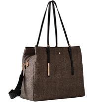 BORBONESE L'ECOLE NYLON  Bolso de hombro, con bandolera OP / NATURAL / NEGRO - Bolsos Mujer - 2