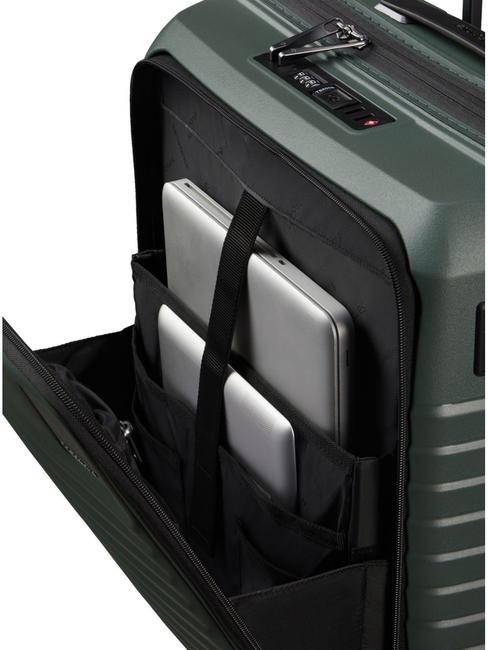 INTUO Carro extensible para equipaje de mano verde olivo - Equipaje de mano