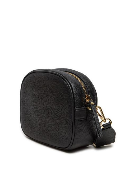 NINA  Mini bolso bandolera, en piel. negro - Bolsos Mujer