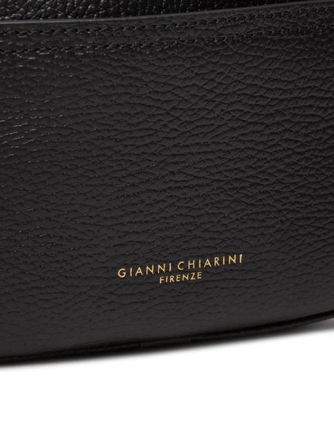 NINA  Mini bolso bandolera, en piel. negro - Bolsos Mujer