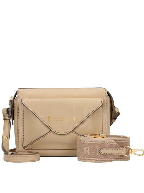 FRIDA Mini bolso bandolera, en piel. mantequilla ab. oro - Bolsos Mujer