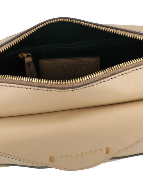 FRIDA Mini bolso bandolera, en piel. mantequilla ab. oro - Bolsos Mujer