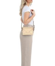 THE BRIDGE FRIDA Mini bolso bandolera, en piel. mantequilla ab. oro - Bolsos Mujer - 5