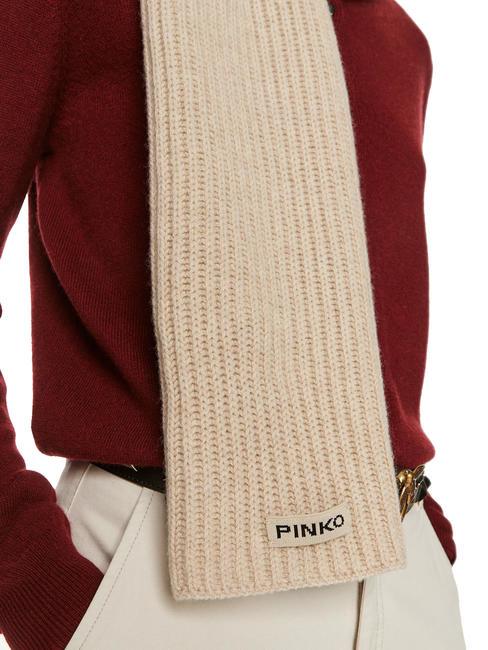 LYKOI  Bufanda de lana beige - topo - Bufandas