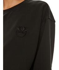 PINKO SETUP  Sudadera de algodón caviar negro - Sudaderas de mujer - 3