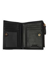 PINKO COMPACT  Cartera de mujer negro-oro antiguo - Carteras Mujer - 2