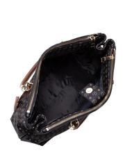 POLLINI HERITAGE  Bolso con bandolera negro marr&oacute;n - Bolsos Mujer - 5