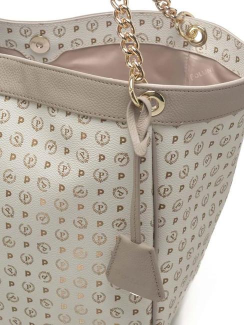 HERITAGE Bolso bandolera transformable Marfil - Bolsos Mujer