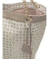 POLLINI HERITAGE Bolso bandolera transformable Marfil - Bolsos Mujer - 3