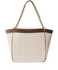 POLLINI HERITAGE Bolso bandolera transformable marfil / marrón - Bolsos Mujer - 2