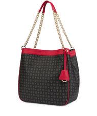 POLLINI HERITAGE Bolso bandolera transformable laca negra - Bolsos Mujer - 2
