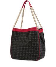 POLLINI HERITAGE Bolso bandolera transformable laca negra - Bolsos Mujer - 3