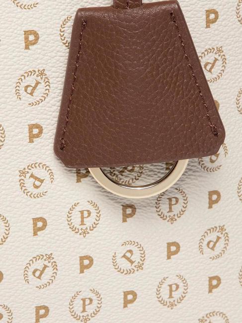 HERITAGE  Bolso con bandolera marfil / marrón - Bolsos Mujer