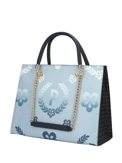 HERITAGE  Bolsa de la compra con estampado all over negro azul - Bolsos Mujer