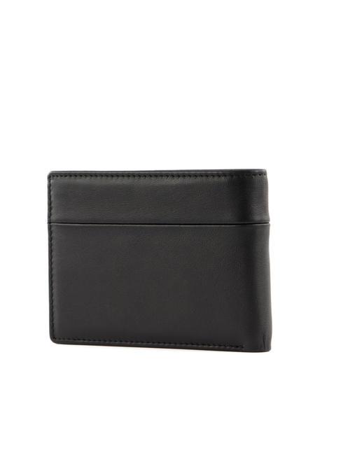 URBAN Cartera con solapa, en piel negro - Carteras Hombre