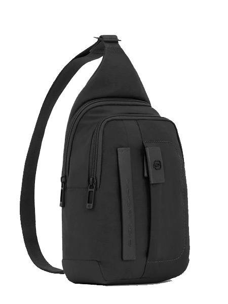 P16 Mochila de un solo hombro galón negro - Mochilas para portátil