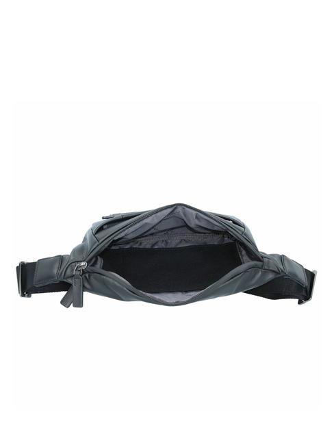 URBAN Riñonera de piel negro - Riñoneras