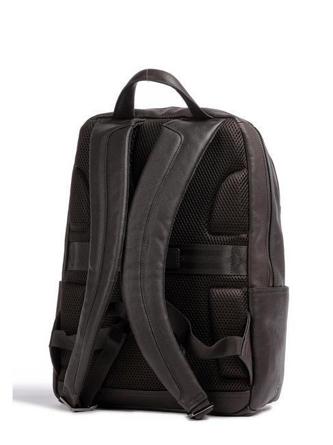 Mochila CUADRADO NEGRO, soporte para PC 14 " pelo oscuro - Mochilas para portátil