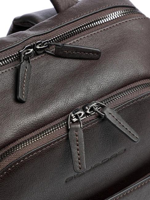 Mochila CUADRADO NEGRO, soporte para PC 14 " pelo oscuro - Mochilas para portátil