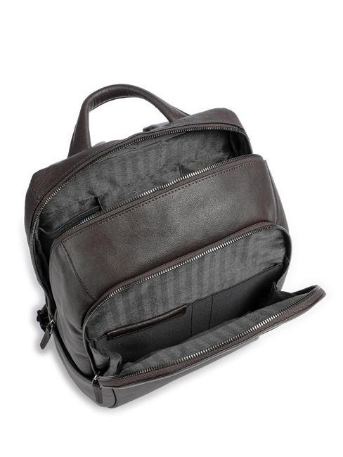 Mochila CUADRADO NEGRO, soporte para PC 14 " pelo oscuro - Mochilas para portátil