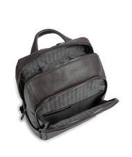 PIQUADRO Mochila CUADRADO NEGRO, soporte para PC 14 " pelo oscuro - Mochilas para portátil - 4