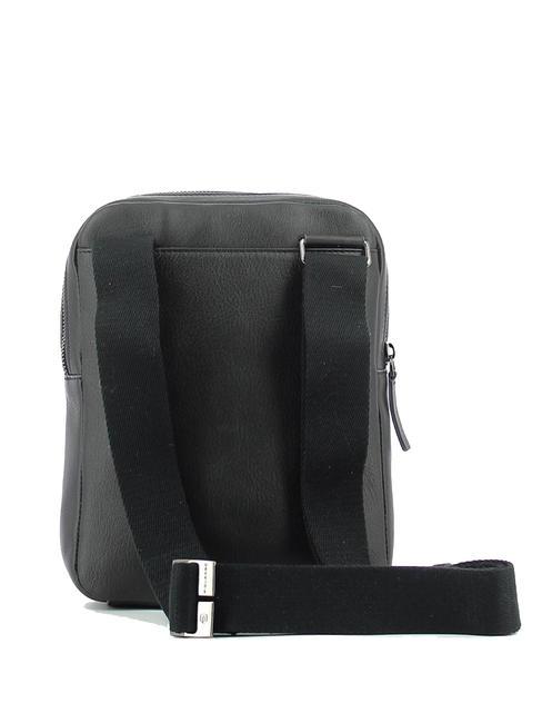 CAMPIONARIO - DAVID Bolso bandolera de piel para iPad negro - Bandoleras Hombre