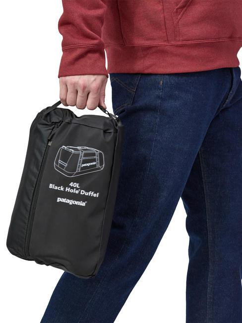 BLACK HOLE bolso de la mochila del viaje 55L negro - Bolsas de viaje