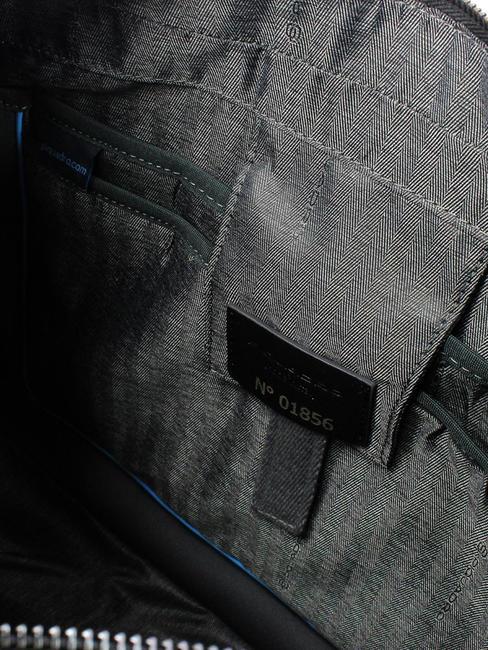 CAMPIONARIO - DAVID Malet&iacute;n para port&aacute;til de 15,6 ", en piel negro - Maletines de Trabajo