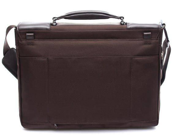 Maletin LINK 2, para port&aacute;til de 13&rdquo;, expandible pelo oscuro - Maletines de Trabajo