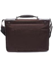 PIQUADRO Maletin LINK 2, para port&aacute;til de 13&rdquo;, expandible pelo oscuro - Maletines de Trabajo - 4