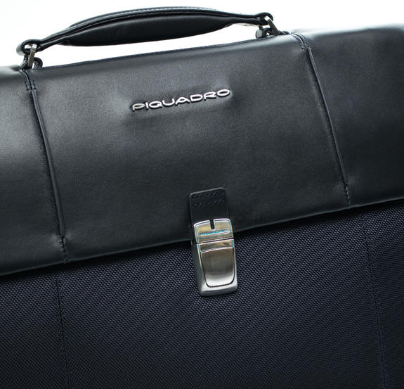 Maletin LINK 2, para port&aacute;til de 13&rdquo;, expandible azul - Maletines de Trabajo