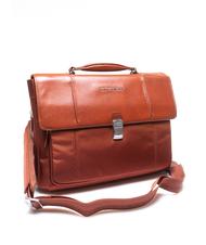 PIQUADRO Maletin LINK 2, para port&aacute;til de 13&rdquo;, expandible naranja - Maletines de Trabajo - 2