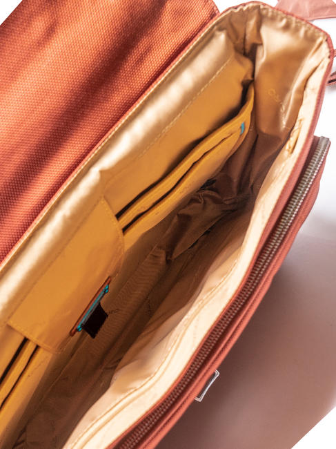 Maletin LINK 2, para port&aacute;til de 13&rdquo;, expandible naranja - Maletines de Trabajo