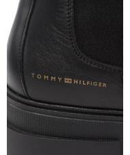 TOMMY HILFIGER MONOCHROMATIC CHELSEA Botines altos de piel NEGRO - Zapatos Mujer - 4