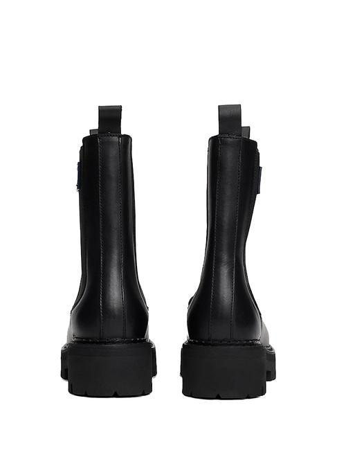 TOMMY JEANS Urban Chelsea Botines de piel NEGRO - Zapatos Mujer