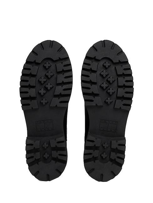 TOMMY JEANS Urban Chelsea Botines de piel NEGRO - Zapatos Mujer