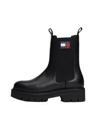 TOMMY HILFIGER TOMMY JEANS Urban Chelsea Botines de piel NEGRO - Zapatos Mujer - 2