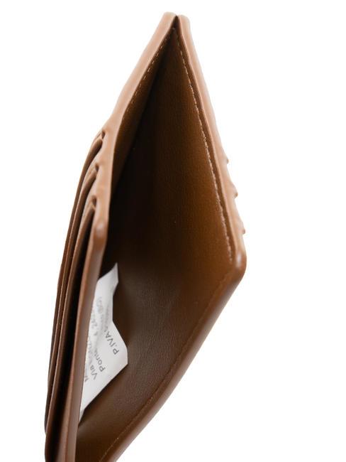 ALEXANDRA  Tarjetero plano BROWN - Carteras Mujer