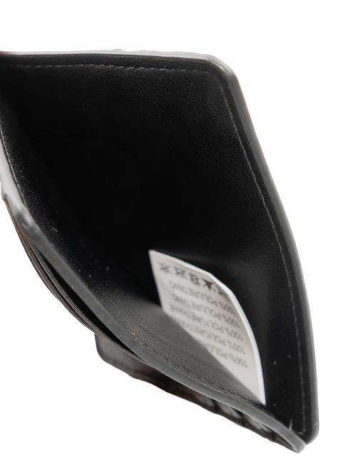 ALEXANDRA  Tarjetero plano negro - Carteras Mujer
