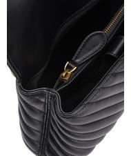 PINKO LOVE LADY PUFF Mini bolso de mano, con bandolera negro-oro antiguo - Bolsos Mujer - 5