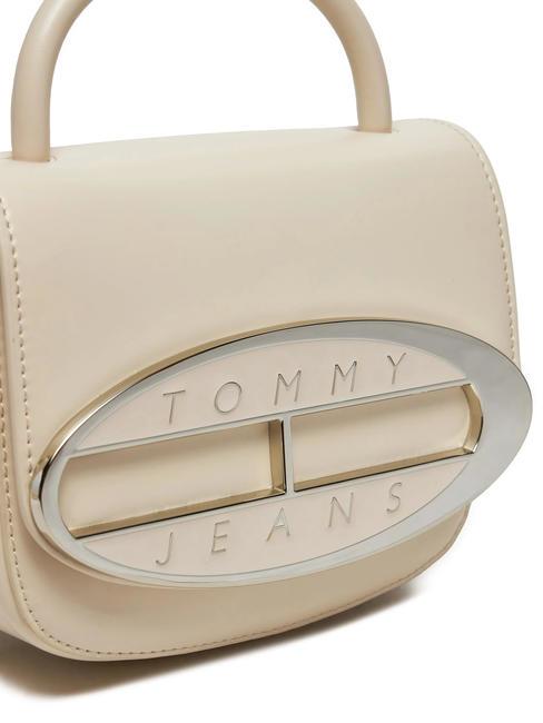 TOMMY JEANS Origin Mini bolso de mano, con bandolera papel prensa - Bolsos Mujer