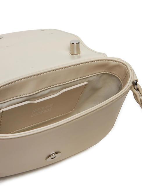 TOMMY JEANS Origin Mini bolso de mano, con bandolera papel prensa - Bolsos Mujer