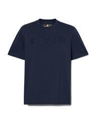 TIMBERLAND EMBROIDERY TONAL Camiseta de algodón zafiro oscuro - camiseta - 4