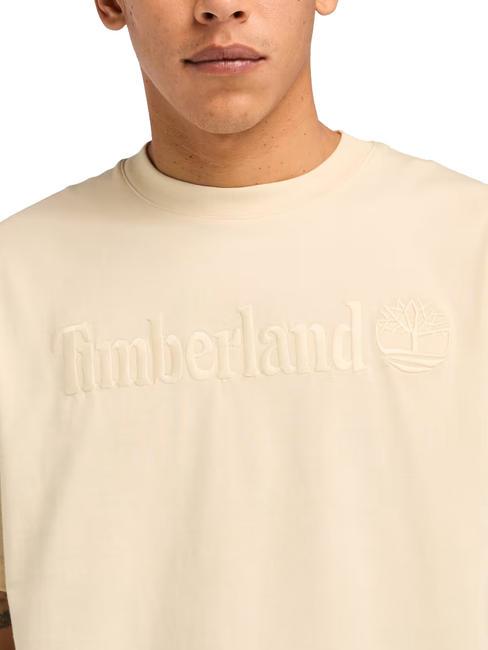 EMBROIDERY TONAL Camiseta de algodón angora - camiseta