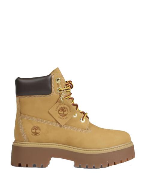 6 INCH  Botines de piel trigo - Zapatos Mujer
