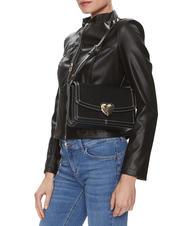 LOVE MOSCHINO LOVE SELLE  Bolsa de hombro negro - Bolsos Mujer - 6