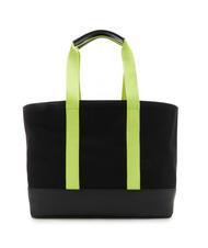 LOVE MOSCHINO FREE TIME  Comprador de lona negro - Bolsos Mujer - 3